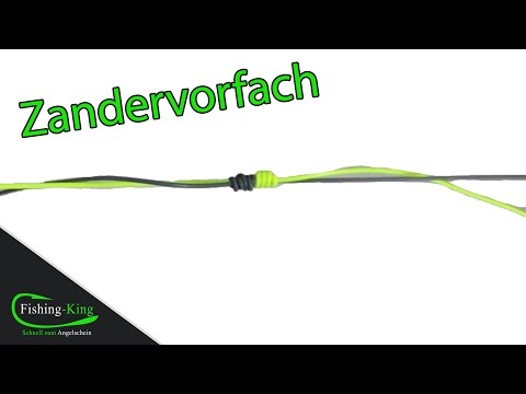 Zandervorfach einfach selber bauen (doppelter Grinner Knoten) - Tutorial | Fishing-King.de